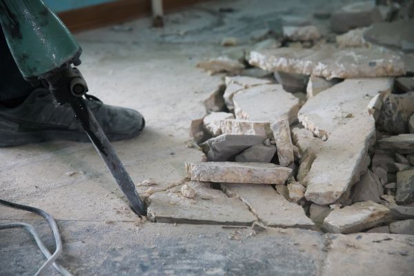 Concrete Slab Removal in Merced