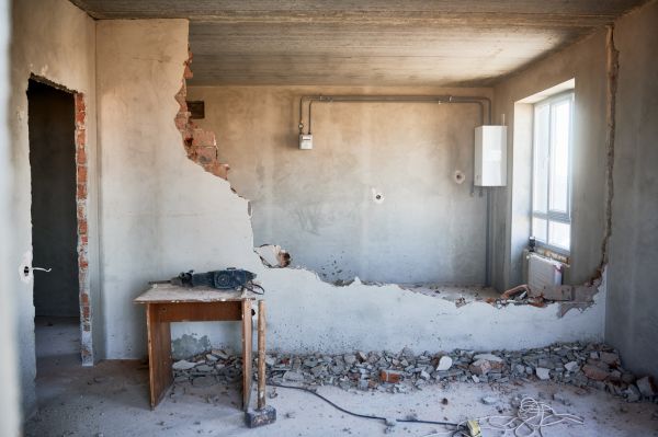 Wall Demolition in Merced