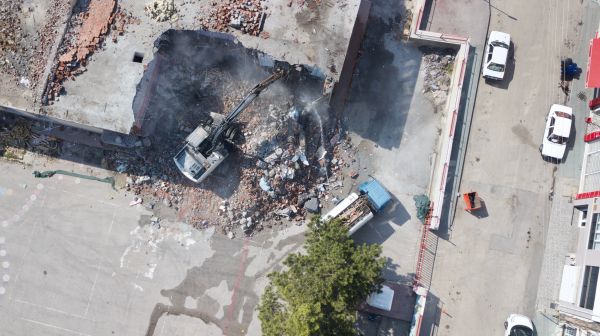 Foundation Demolition in Merced