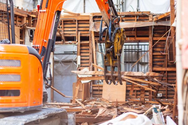 Cabin Demolition in Merced