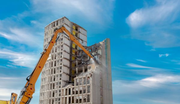 Commercial Building Removal in Merced