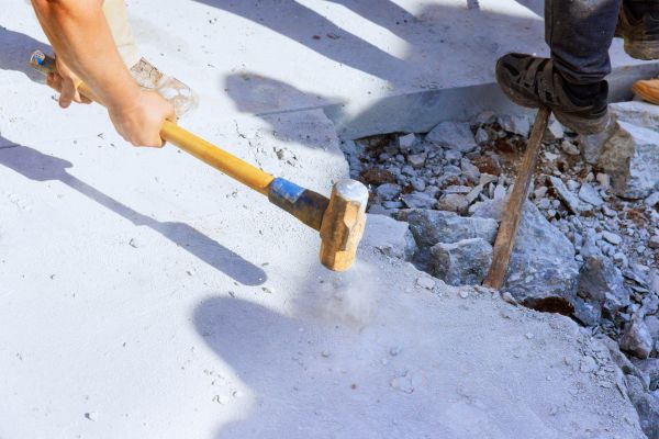 Concrete Pavement Demolition in Merced