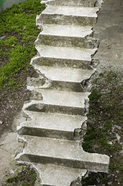 Concrete Steps Demolition in Merced