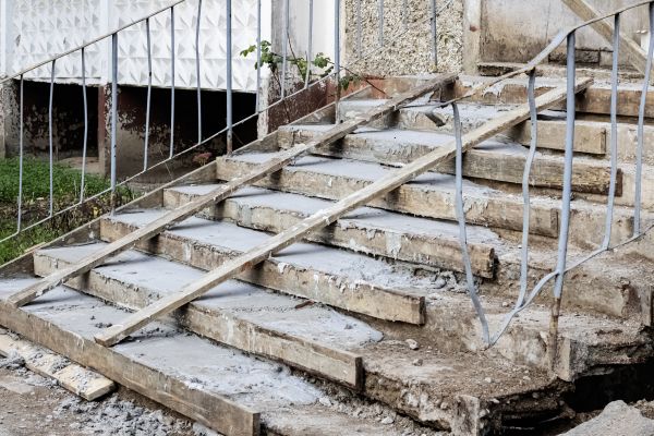 Staircase Demolition in Merced