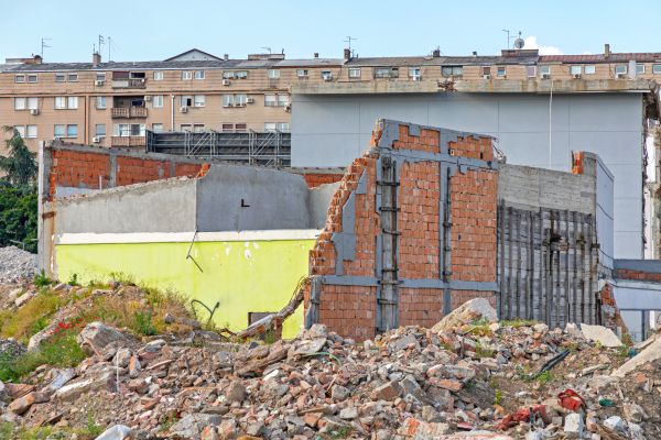 Walls Demolition in Merced
